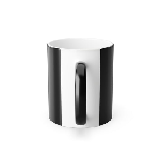 Funny Color Morphing Mug with Corgi and Tin Foil Hat - Gift for Dog Lovers, Unique Coffee Cup, Humor Mug, Cute Animal Drinkware