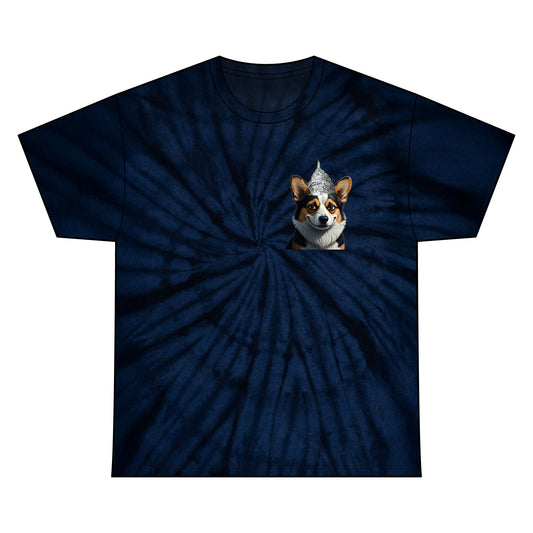 A Tye Dye Conspiracy Corgi Meme Shirt