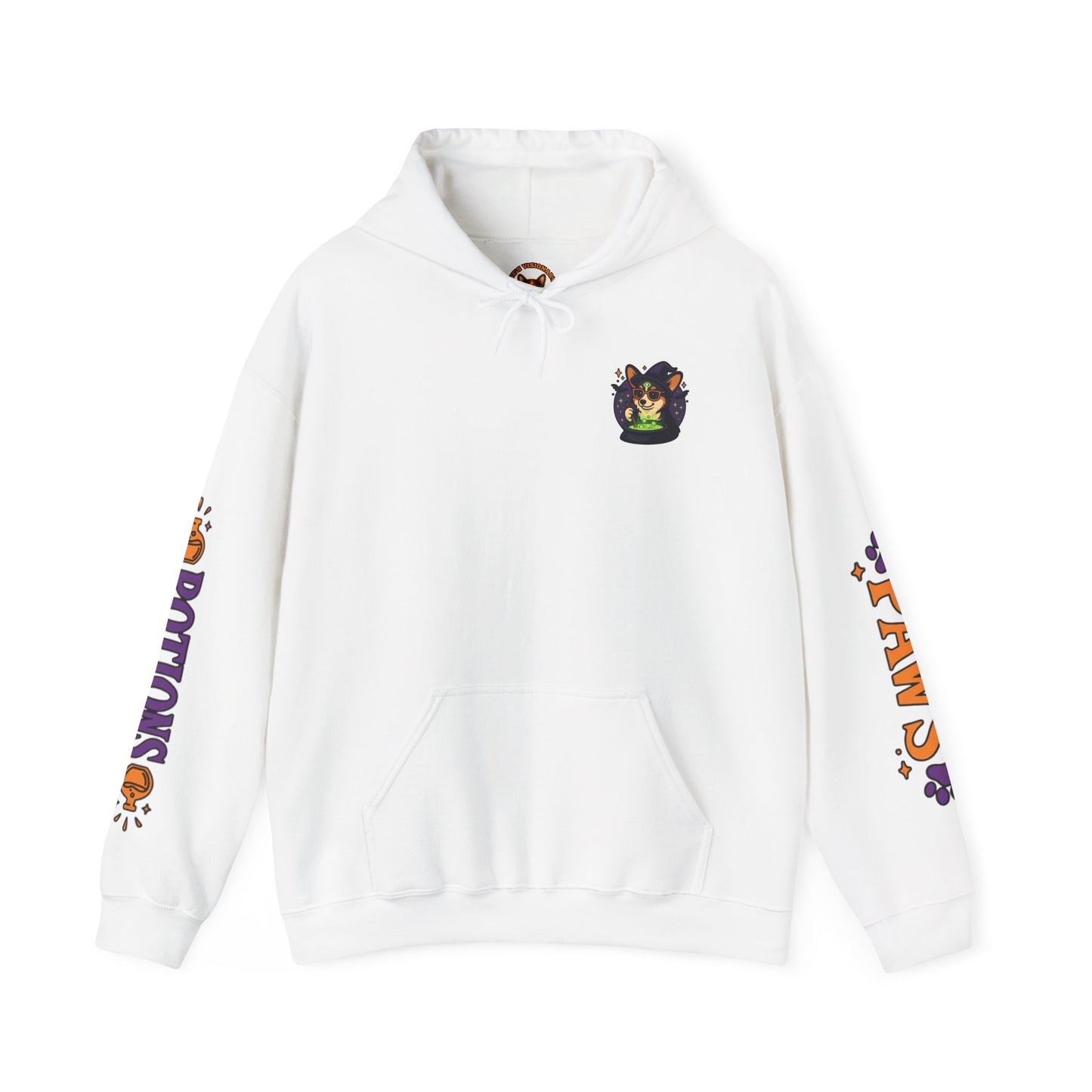 Cute Corgi Paws Potions Hoodie - Halloween Unisex Sweatshirt