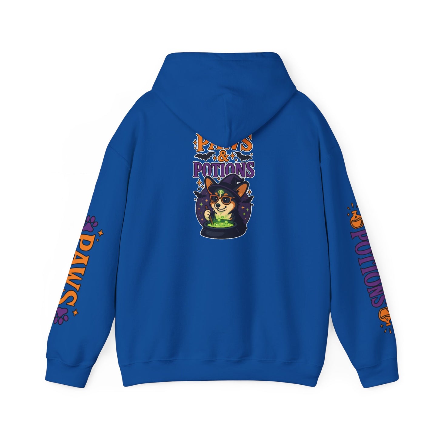 Cute Corgi Paws Potions Hoodie - Halloween Unisex Sweatshirt