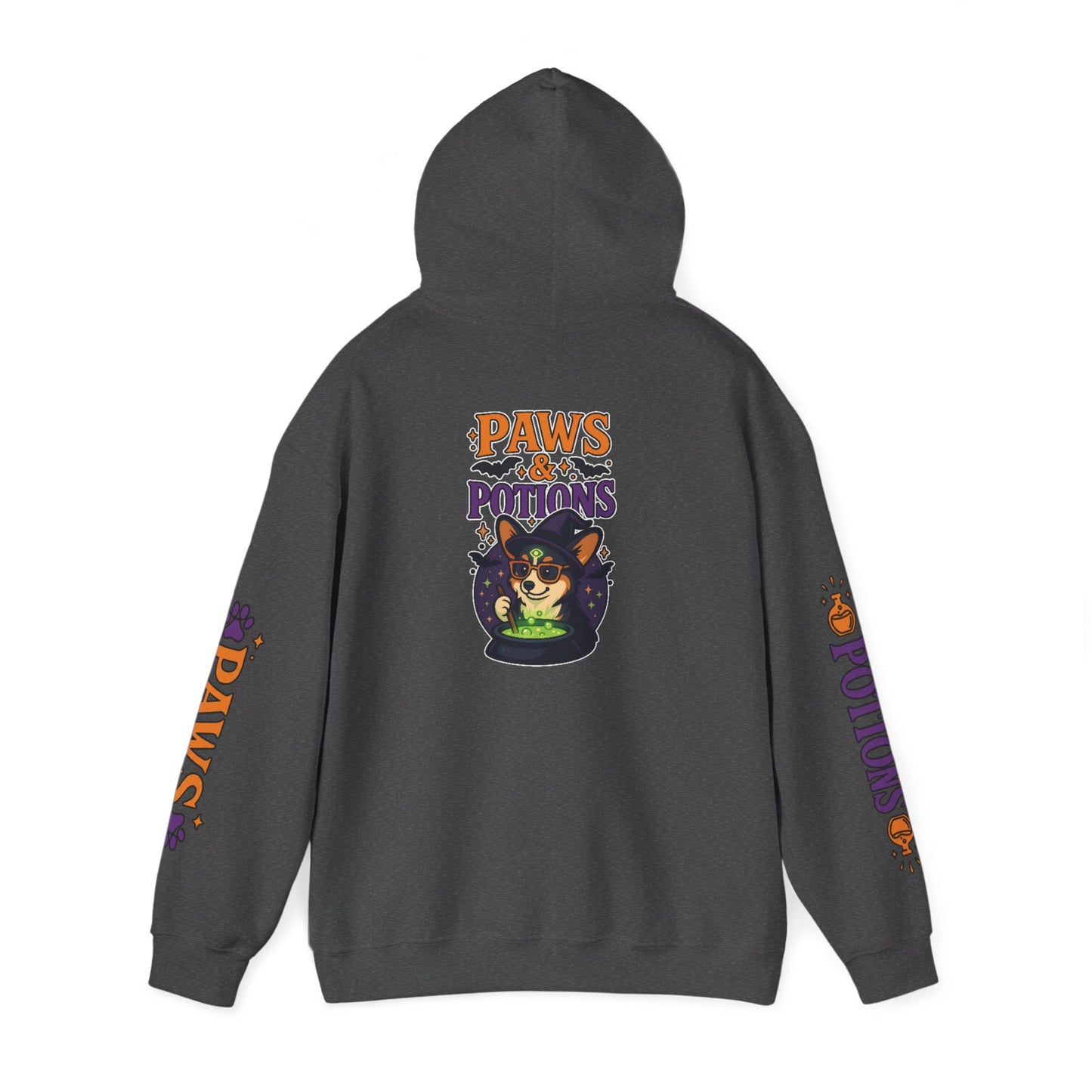 Cute Corgi Paws Potions Hoodie - Halloween Unisex Sweatshirt