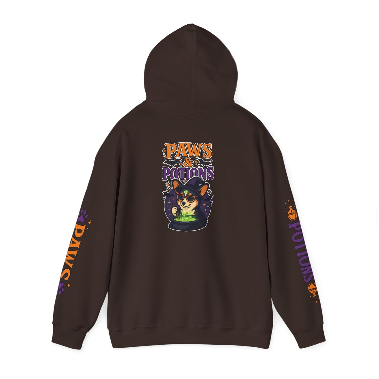 Cute Corgi Paws Potions Hoodie - Halloween Unisex Sweatshirt