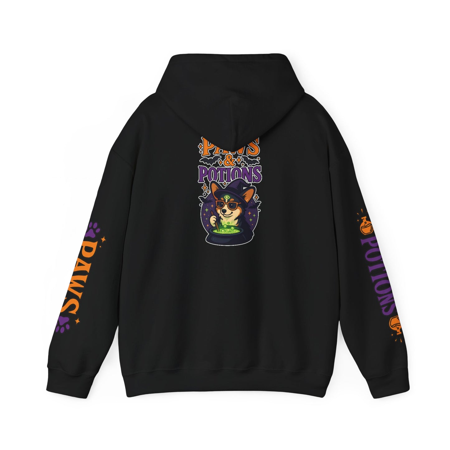 Cute Corgi Paws Potions Hoodie - Halloween Unisex Sweatshirt