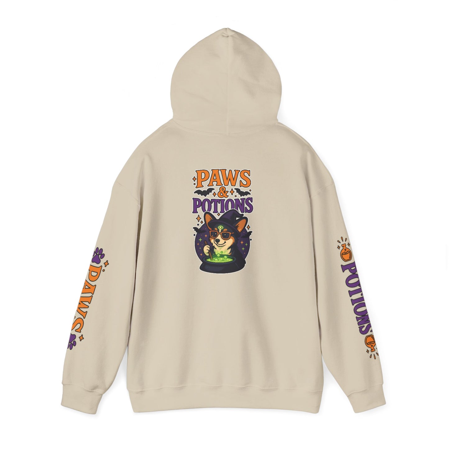 Cute Corgi Paws Potions Hoodie - Halloween Unisex Sweatshirt