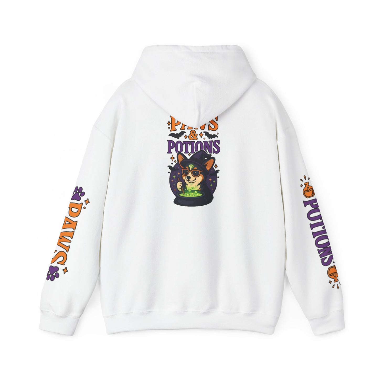 Cute Corgi Paws Potions Hoodie - Halloween Unisex Sweatshirt