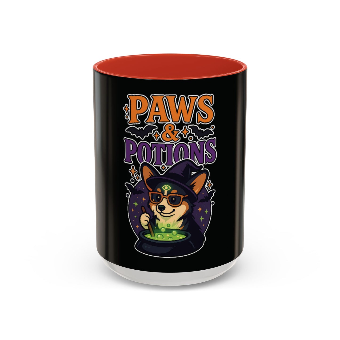 Witchy Corgi Coffee Mug - Paws & Potions | Perfect for Halloween, Dog Lovers, Gift for Friends, Cozy Mornings, Fun Home Decor