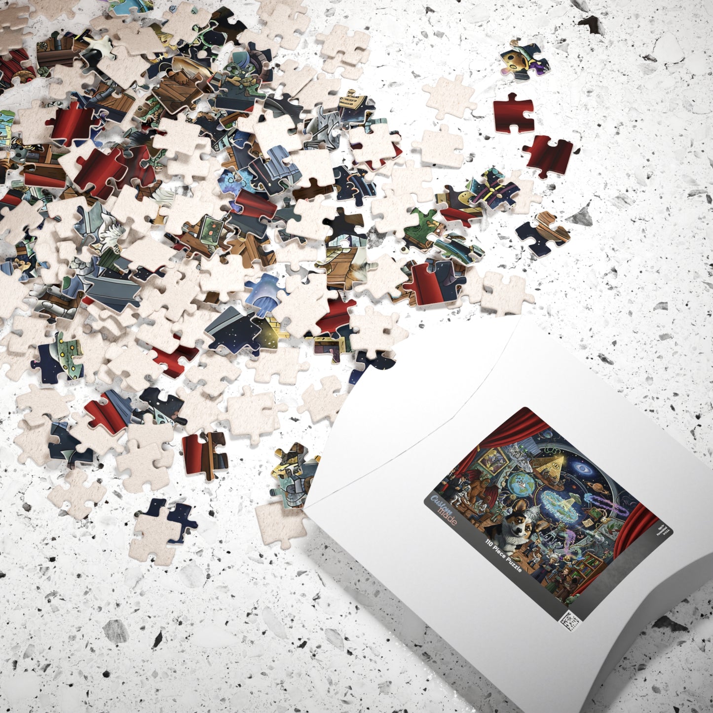 Meme Puzzle Conspiracy Corgi