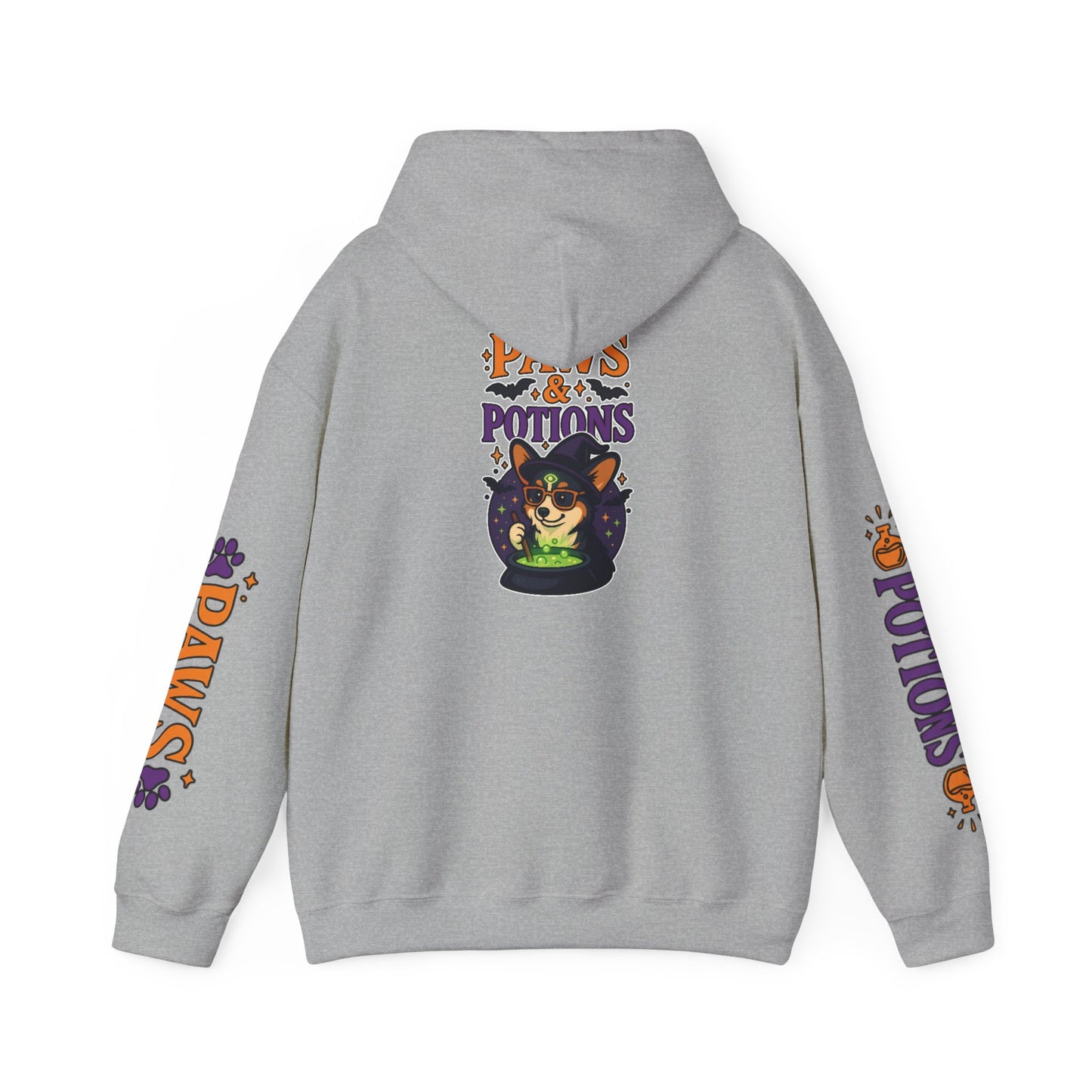 Cute Corgi Paws Potions Hoodie - Halloween Unisex Sweatshirt