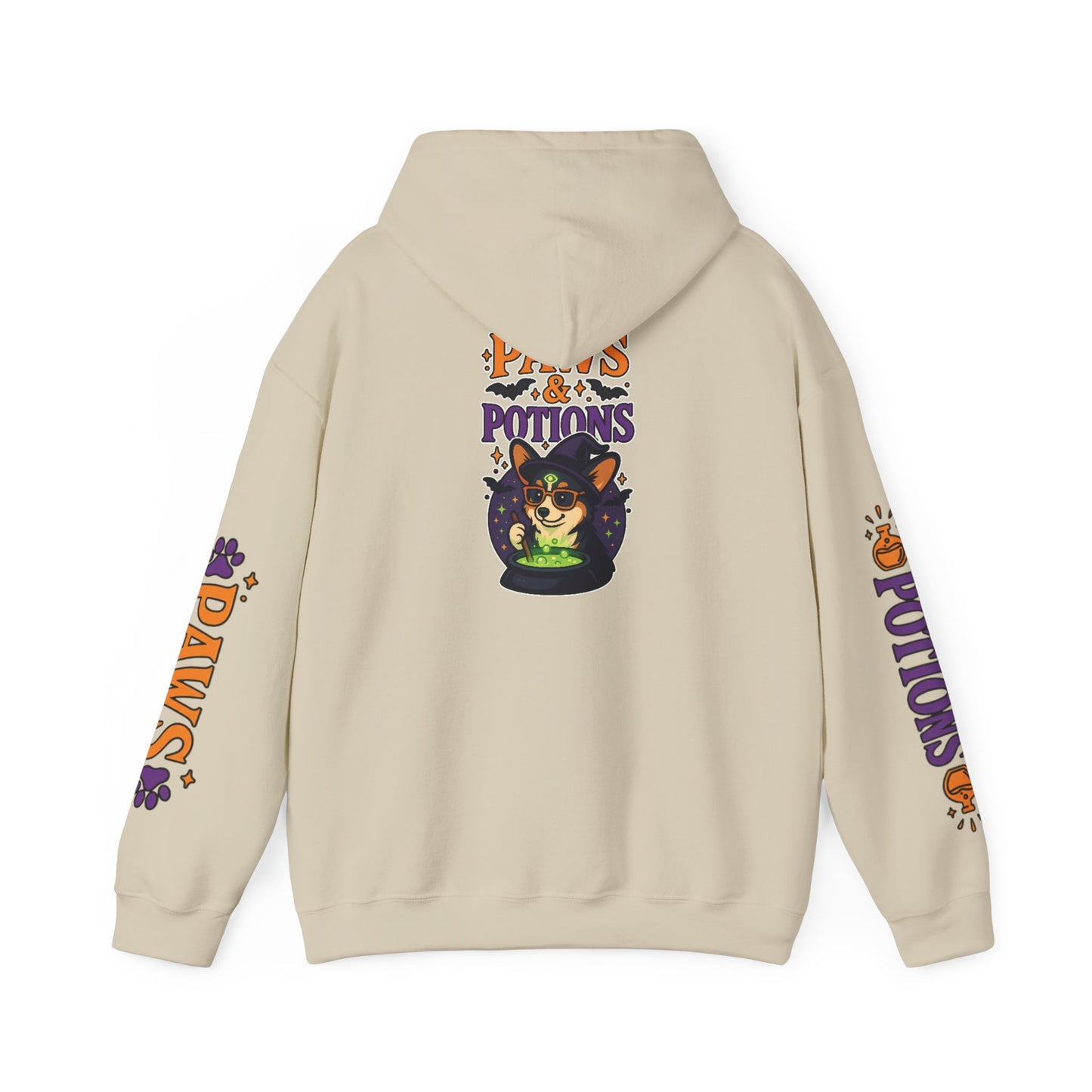 Cute Corgi Paws Potions Hoodie - Halloween Unisex Sweatshirt