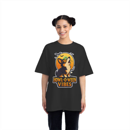 Howl-O-Ween Vibes T-Shirt | Funny Dog Shirt, Pet Lover Gift, Halloween Apparel, Cozy Tee, Casual Wear
