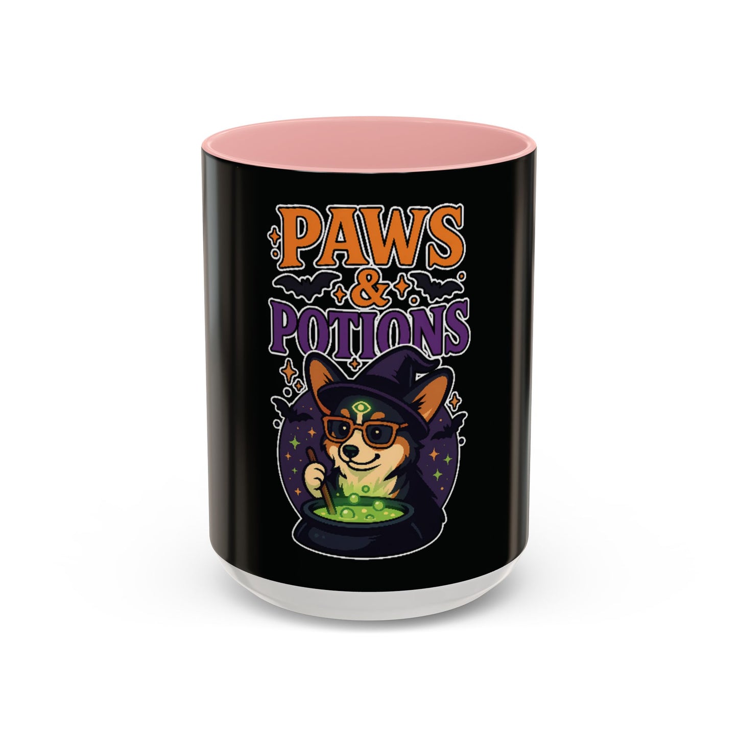 Witchy Corgi Coffee Mug - Paws & Potions | Perfect for Halloween, Dog Lovers, Gift for Friends, Cozy Mornings, Fun Home Decor