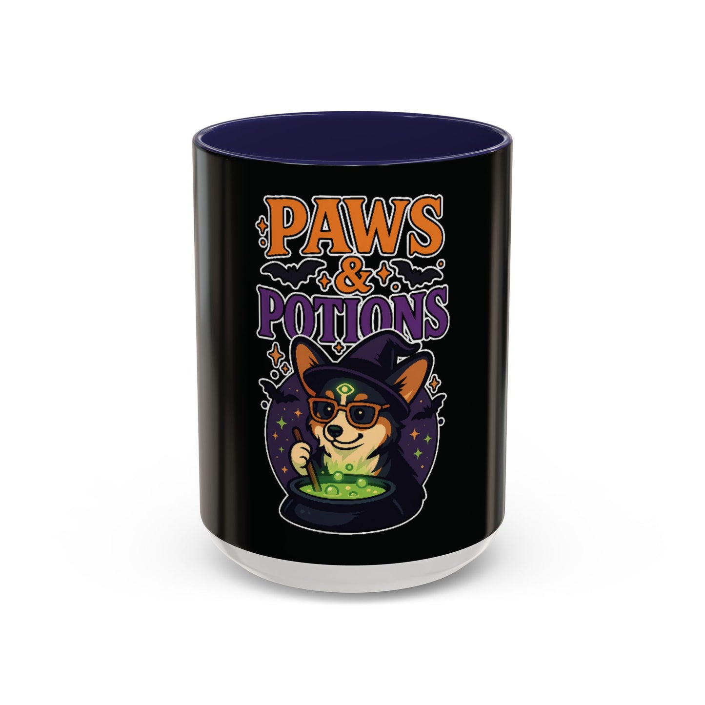Witchy Corgi Coffee Mug - Paws & Potions | Perfect for Halloween, Dog Lovers, Gift for Friends, Cozy Mornings, Fun Home Decor