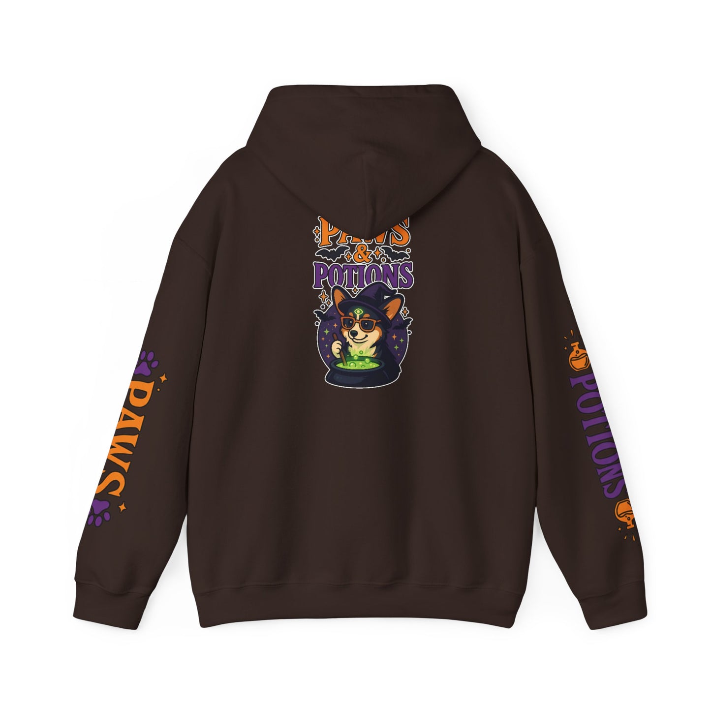 Cute Corgi Paws Potions Hoodie - Halloween Unisex Sweatshirt