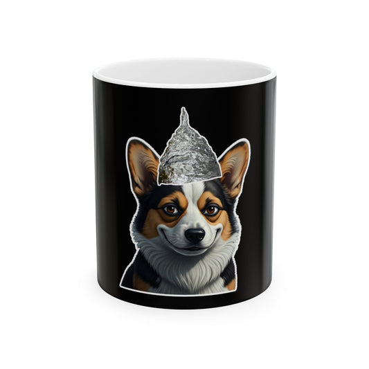 Whimsical Corgi Conspiracy Ceramic Mug | Fun Coffee Cup for Dog Lovers, Gift for Pet Owners, Humorous Dog Themed Mug, Cute Animal [...]