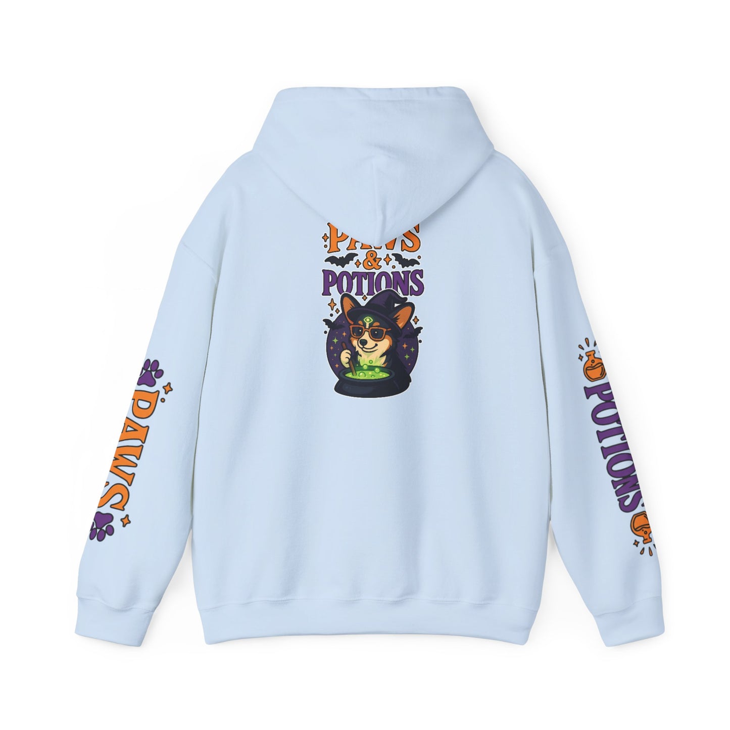 Cute Corgi Paws Potions Hoodie - Halloween Unisex Sweatshirt