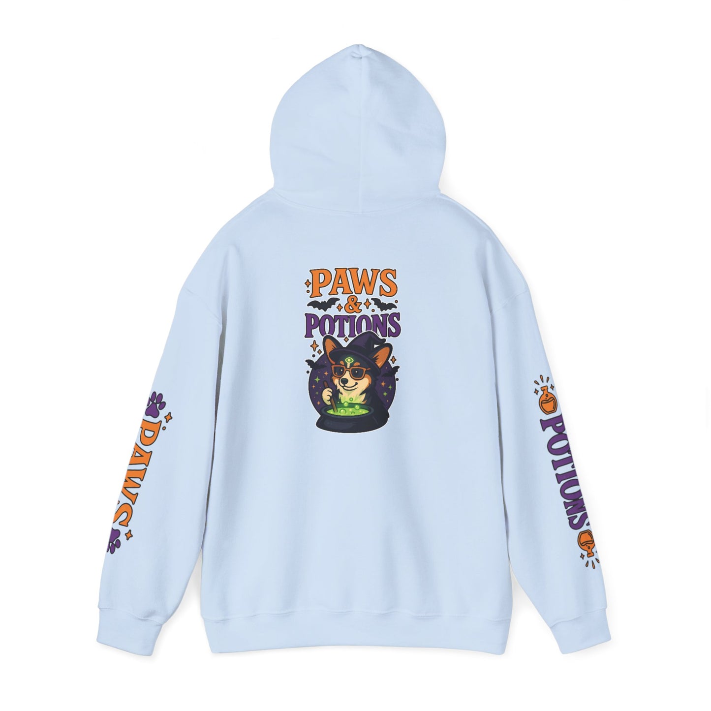 Cute Corgi Paws Potions Hoodie - Halloween Unisex Sweatshirt
