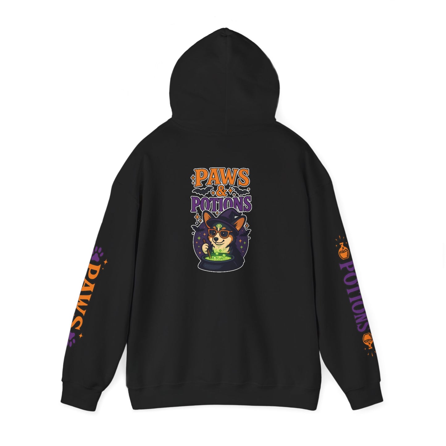 Cute Corgi Paws Potions Hoodie - Halloween Unisex Sweatshirt