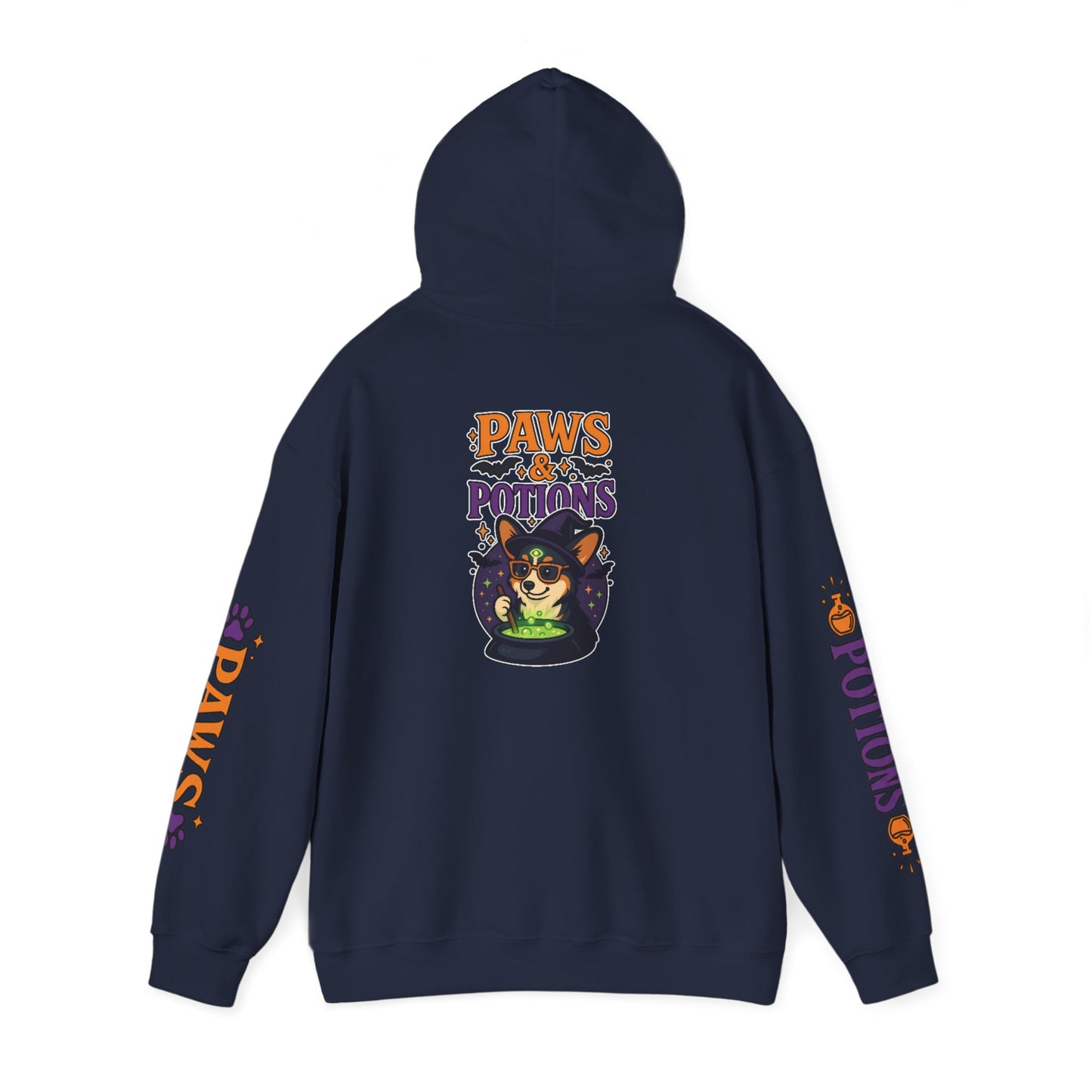 Cute Corgi Paws Potions Hoodie - Halloween Unisex Sweatshirt