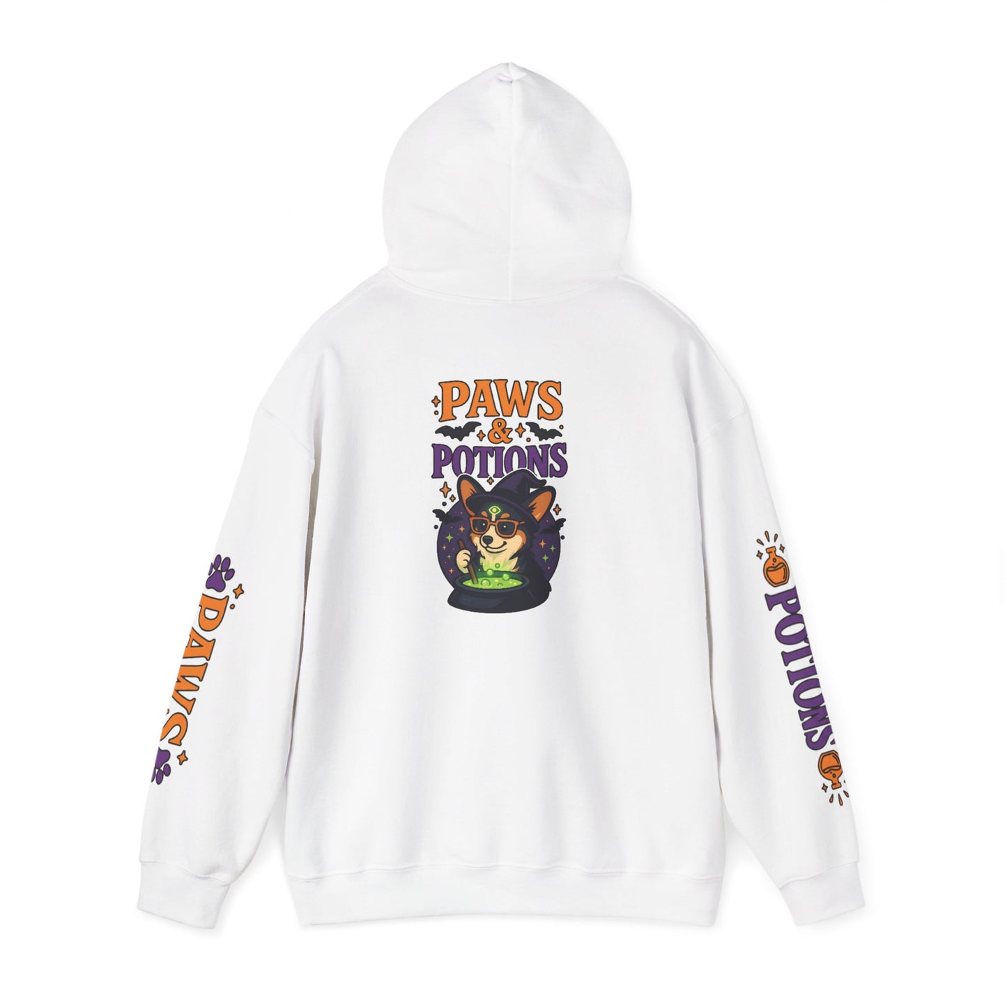 Cute Corgi Paws Potions Hoodie - Halloween Unisex Sweatshirt